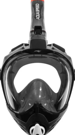Maska do snorkelingu pełnotwarzowa Aqua Speed Brizo 07 - czarna