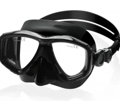 Maska korekcyjna do nurkowania Aqua Speed Vison 07B - czarna