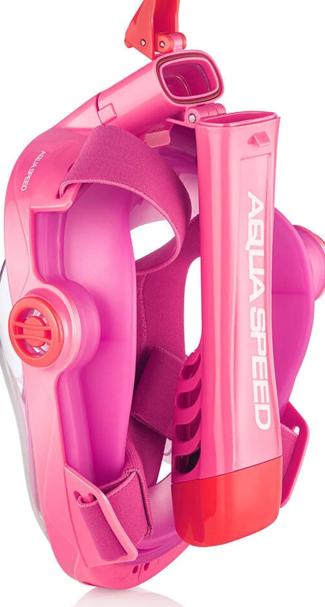 Maska nurkowa pełnotwarzowa Aqua Speed Spectra 2.0 Kid 03 - różowa
