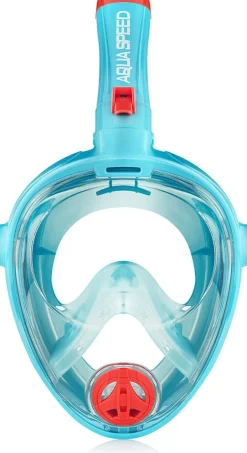 Maska nurkowa pełnotwarzowa Aqua Speed Spectra 2.0 Kid 02 - turkusowa