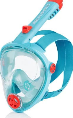Maska nurkowa pełnotwarzowa Aqua Speed Spectra 2.0 Kid 02 - turkusowa