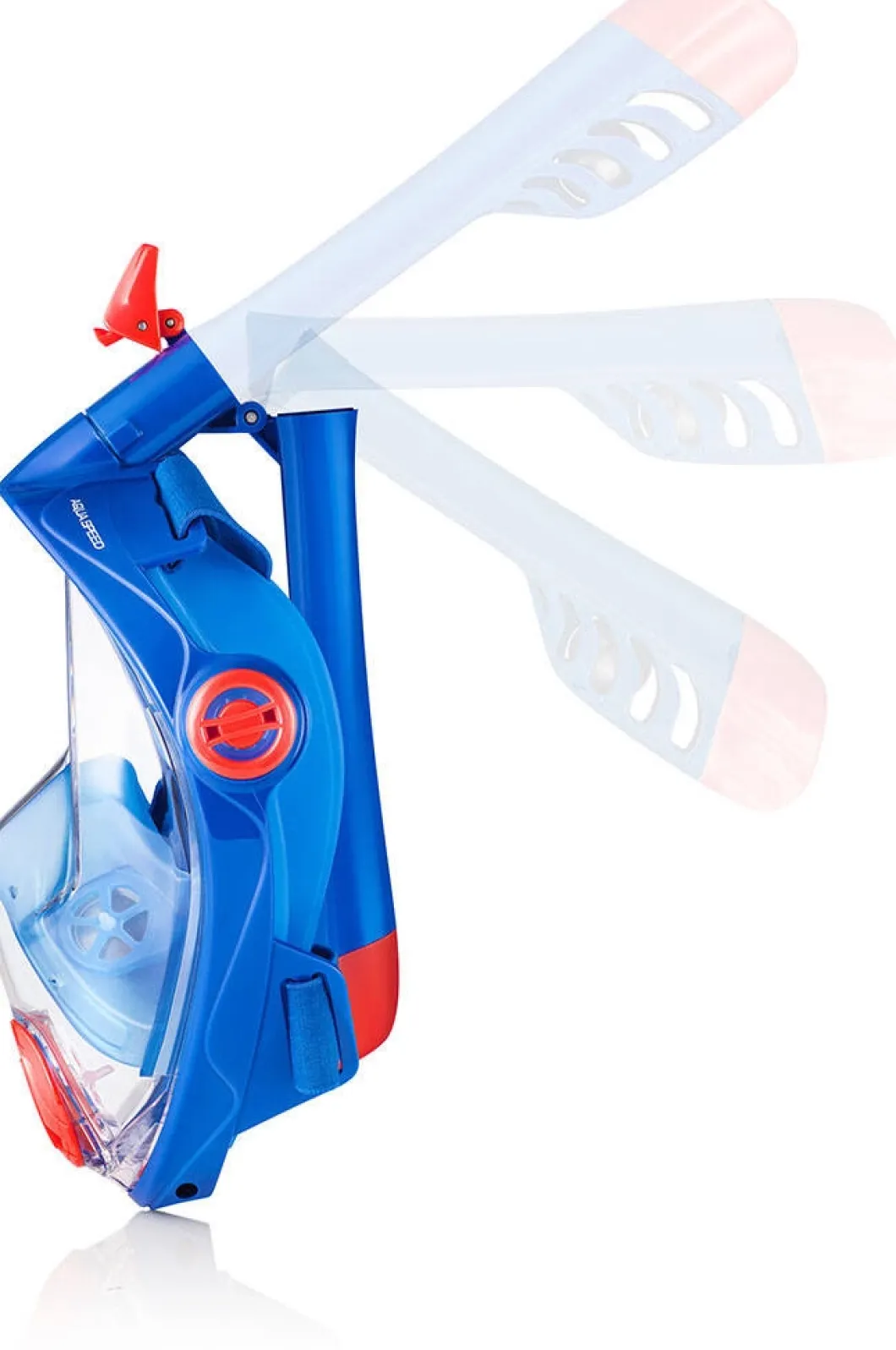 Maska nurkowa pełnotwarzowa Aqua Speed Spectra 2.0 Kid 01 - niebieska
