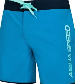 Męskie szorty pływackie Aqua Speed Evan 42 - niebieskie