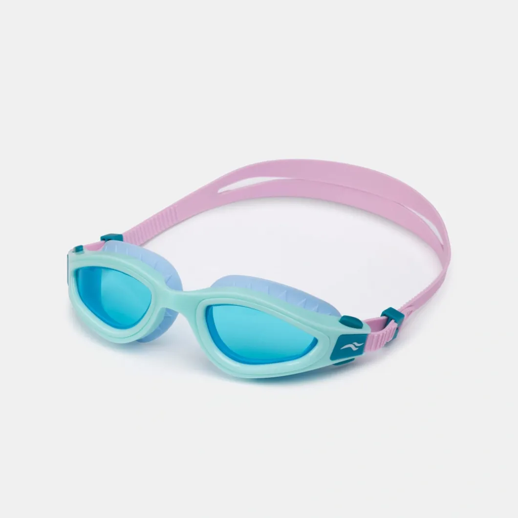 Okulary pływackie Aqua Speed Aurora Nano Anti-Fog kol.63- turkusowo-różowe -błękitne szkła