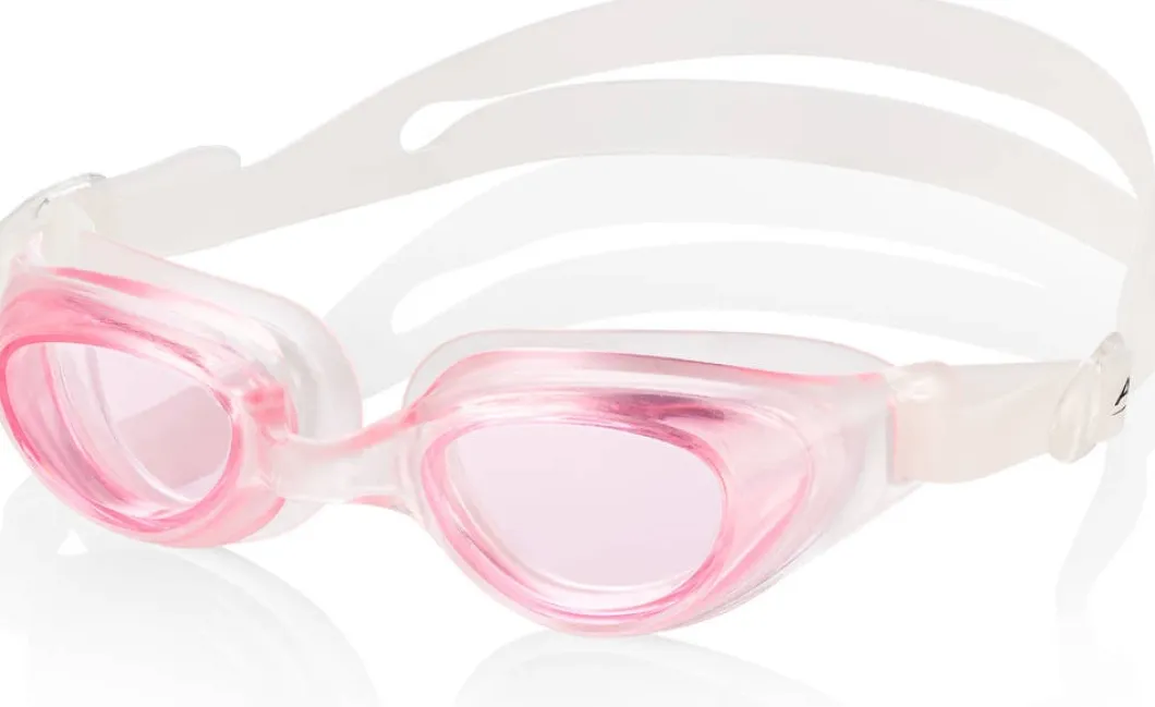 Okulary pływackie Aqua Speed Agila Jr 27 - różowe szkła