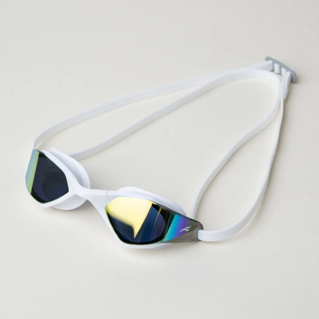 Okulary pływackie Aqua Speed Riptide Mirror 05 - białe