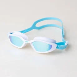 Okulary pływackie Aqua Speed Raven Mirror 29 - białe