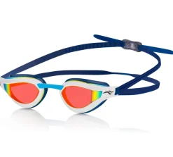 Okulary pływackie Aqua Speed Rapid Mirror 51 - białe