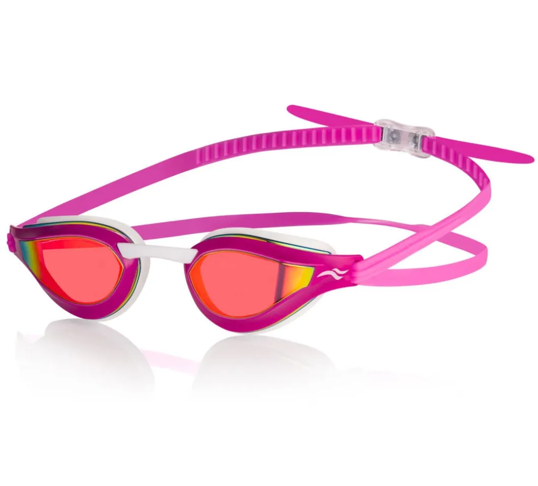 Okulary pływackie Aqua Speed Rapid Mirror 03 - różowe