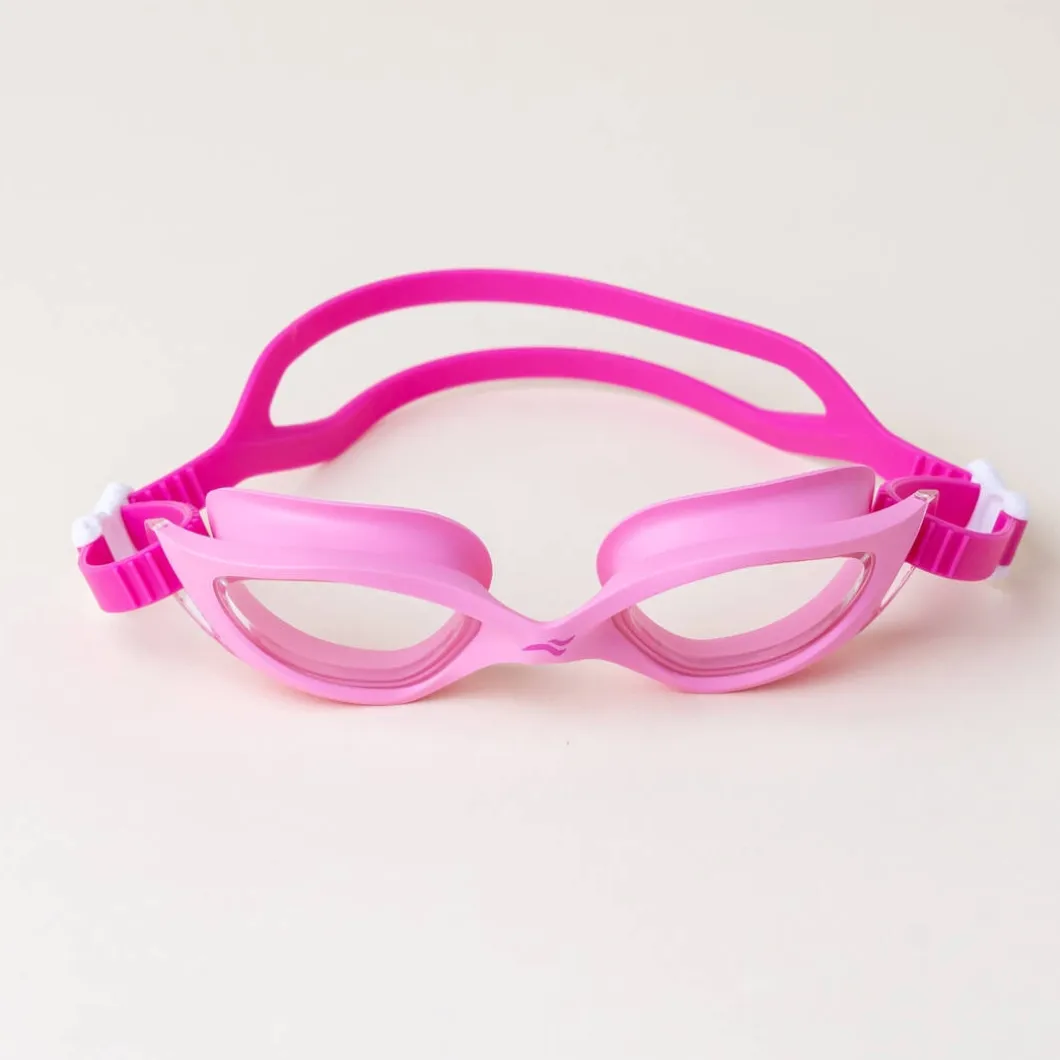 Okulary pływackie Aqua Speed Serenity 03 - różowe - bezbarwne szkła