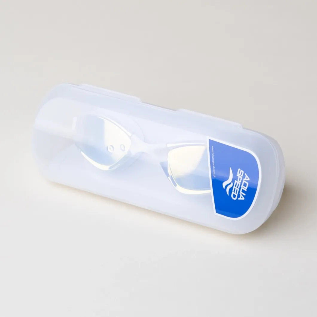 Okulary pływackie Aqua Speed Zen Mirror 05 - białe