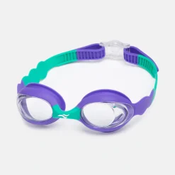 Okulary pływackie dla dzieci Aqua Speed Tiki kol.92 - fioletowo-niebieskie- bezbarwne szkła