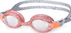 Okulary pływackie dla dzieci z materiałów z recyklingu Aqua Speed Amari Reco 37 - pomarańczowy - bezbarwne szkła
