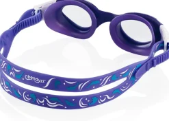 Okulary pływackie dziecięce Aqua Speed Pacific Jr Bendyzz 09 - fioletowe -bezbarwne szkła
