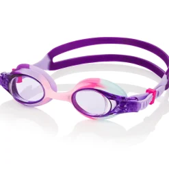 Okulary pływackie dziecięce Aqua Speed Amari 93 - fioletowe - fioletowe szkła