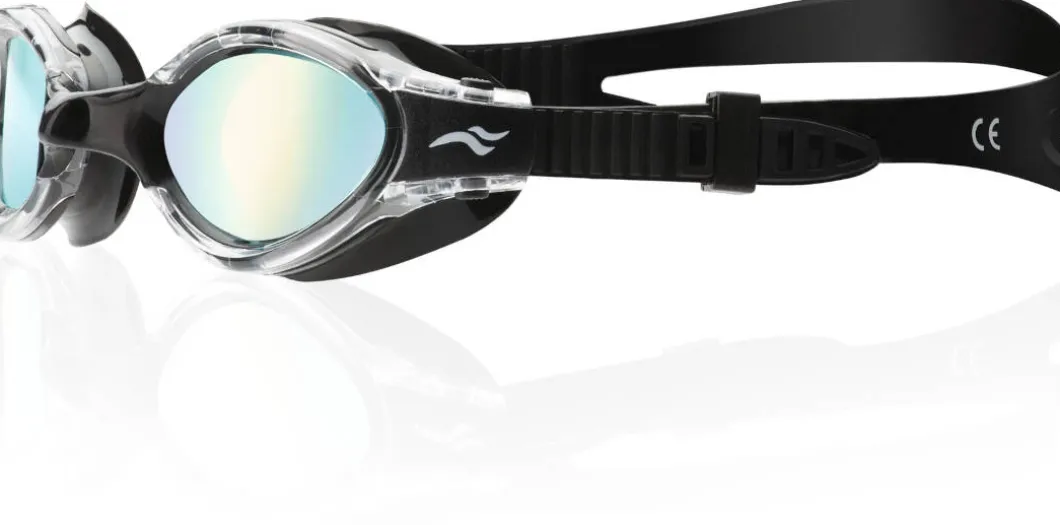 Okulary pływackie lustrzane Aqua Speed Triton 2.0 Mirror 53 - szaro/czarne
