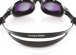 Okulary pływackie lustrzane Aqua Speed Triton 2.0 Mirror 53 - szaro/czarne