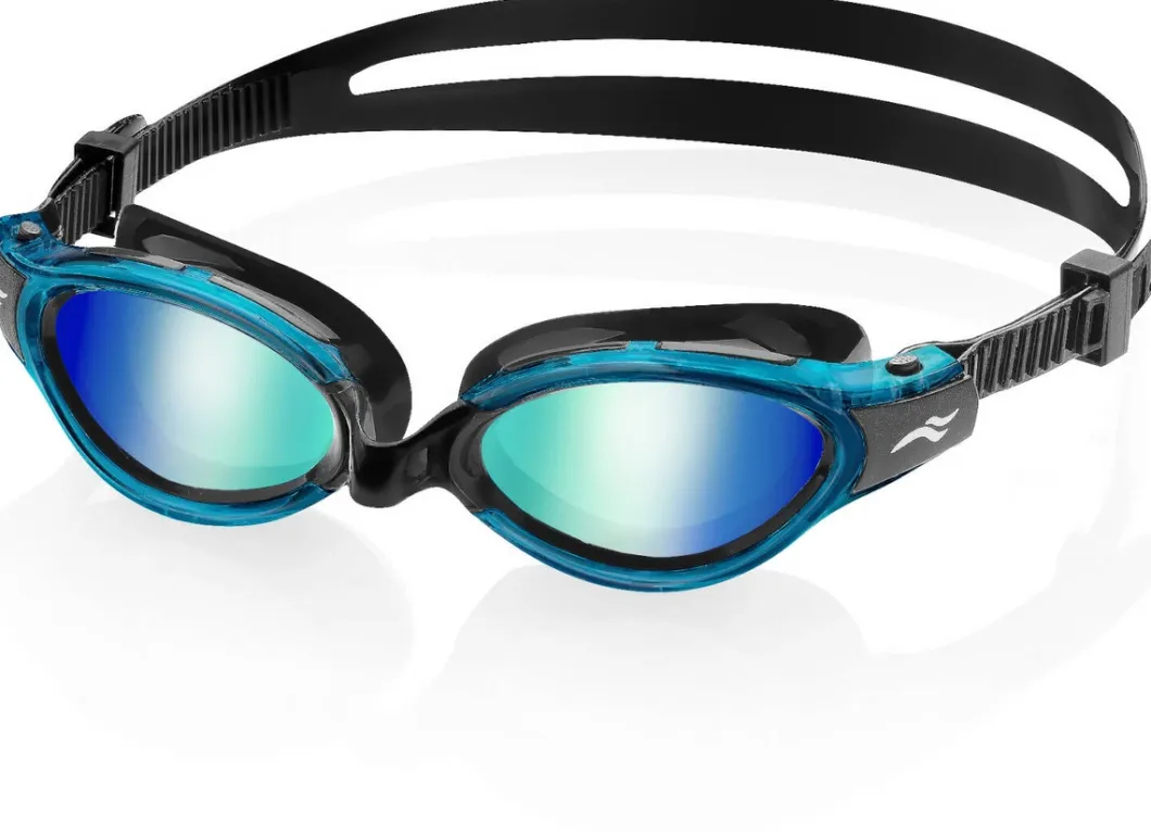 Okulary pływackie lustrzane Aqua Speed Triton 2.0 Mirror 02 - niebieskie