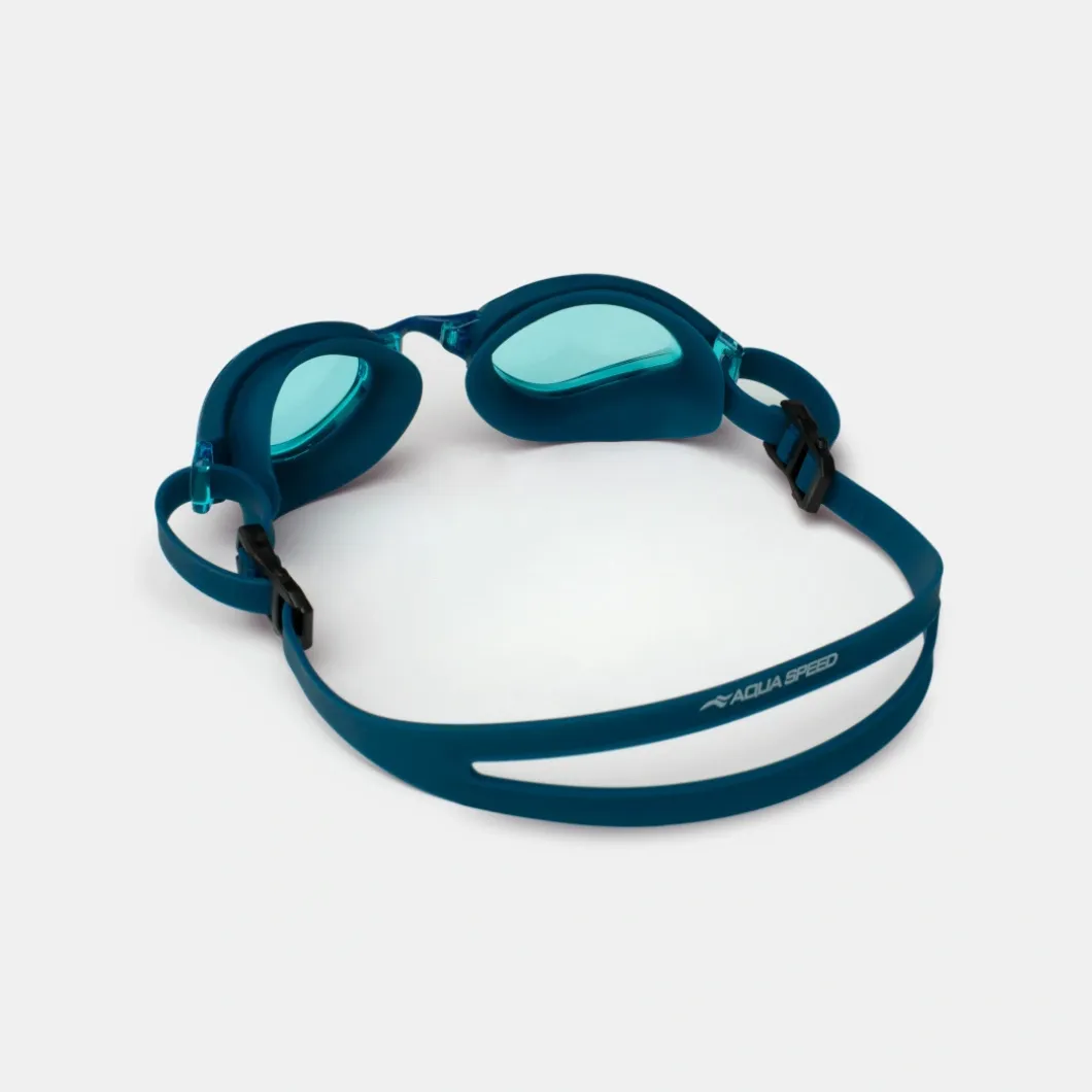 Okulary pływackie uniwersalne Aqua Speed Eos Nano Anti-Fog kol.01 - niebieskie
