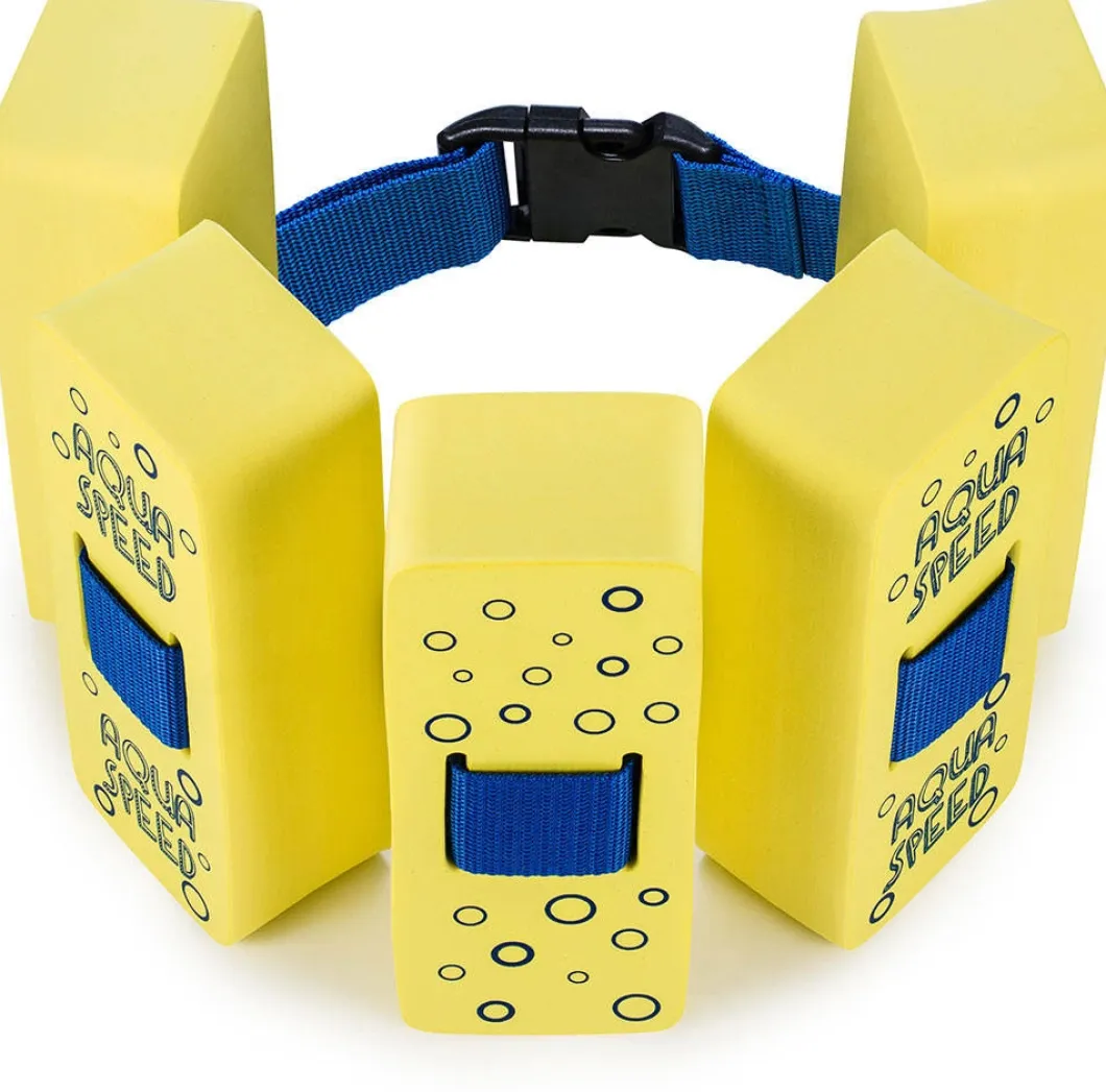 Pas wypornościowy Kiddie swim belt II Octopus - żółty