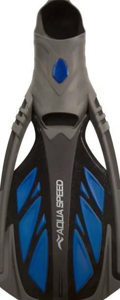 Płetwy kaloszowe do snorkelingu Aqua Speed Inox 11 - niebieskie