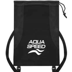 Pojemny worek na plecy Aqua Speed Mesh Backpack 07 - czarny