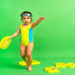 Pływaki piankowe na ręce dla dzieci do nauki pływania Kiddie Friends kol. 18 - żółty