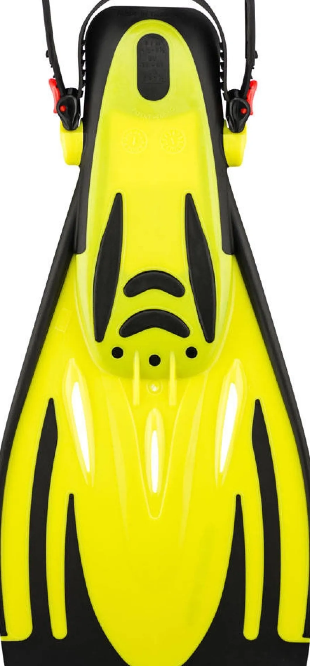Regulowane płetwy do nurkowania Aqua Speed Wombat 18 - żółte