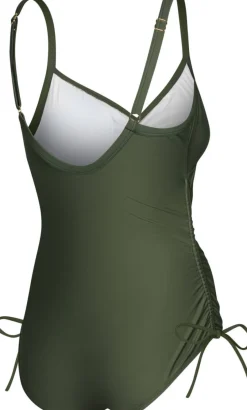 Regulowany strój kąpielowy jednoczęściowy Aqua Speed Alexa 08 - khaki