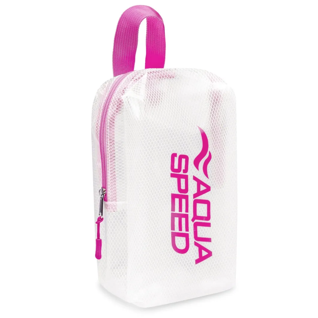 Saszetka na mokre akcesoria pływackie Aqua Speed roz. S - różowa