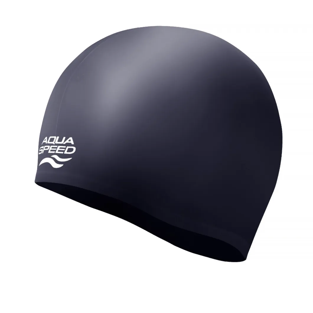 Silikonowy czepek pływacki Aqua Speed Volume Cap 10 -granatowy