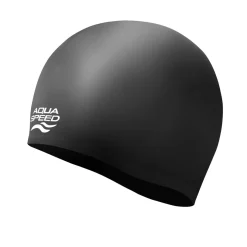 Silikonowy czepek pływacki Aqua Speed Volume Cap 07 - czarny
