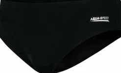 Slipy męskie pływackie Aqua Speed Alan 01-czarne