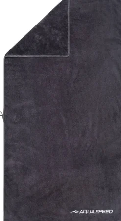 Szybkoschnący ręcznik z mikrofibry Aqua Speed Dry Coral 50x100 cm - 26 grafitowy