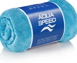 Szybkoschnący ręcznik z mikrofibry DRY SOFT 50x100 - 02 jasnoniebieski