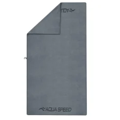 Szybkoschnący ręcznik z mikrofibry DRY SOFT 03 70x140 - szary