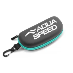 Twarde etui na okulary pływackie Aqua Speed kol.02 - turkusowy