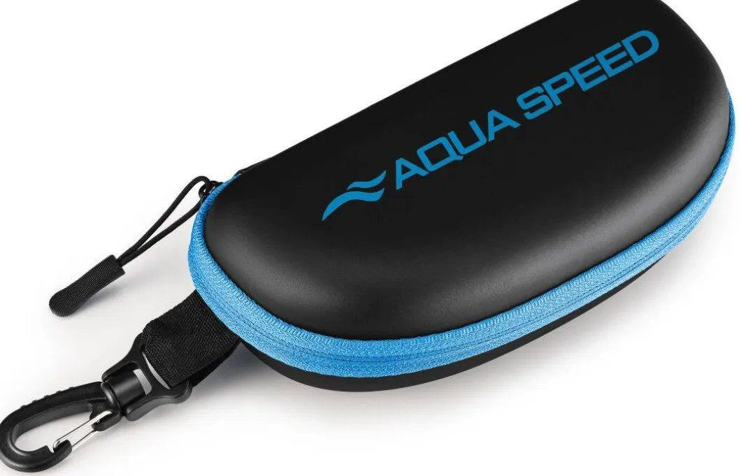 Twarde etui na okulary pływackie Aqua Speed - czarne