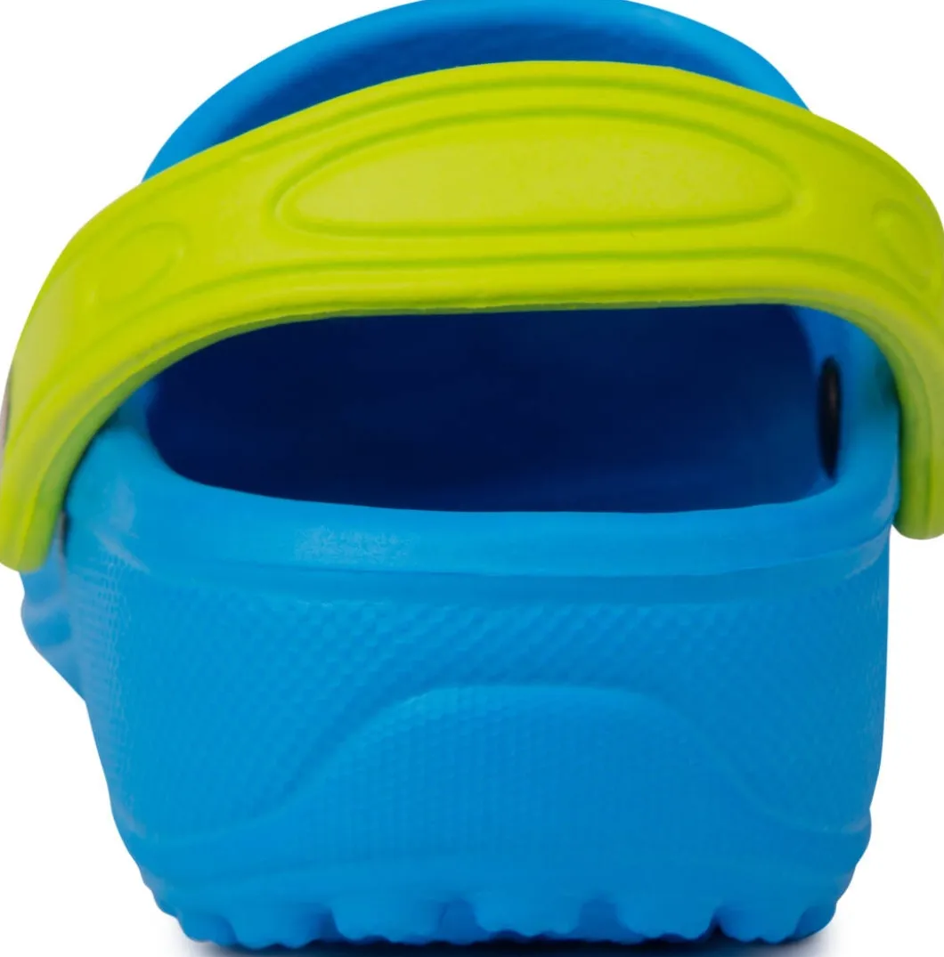 Zabudowane klapki basenowe chodaki dla dzieci Aqua Speed Lima 02 - niebieskie