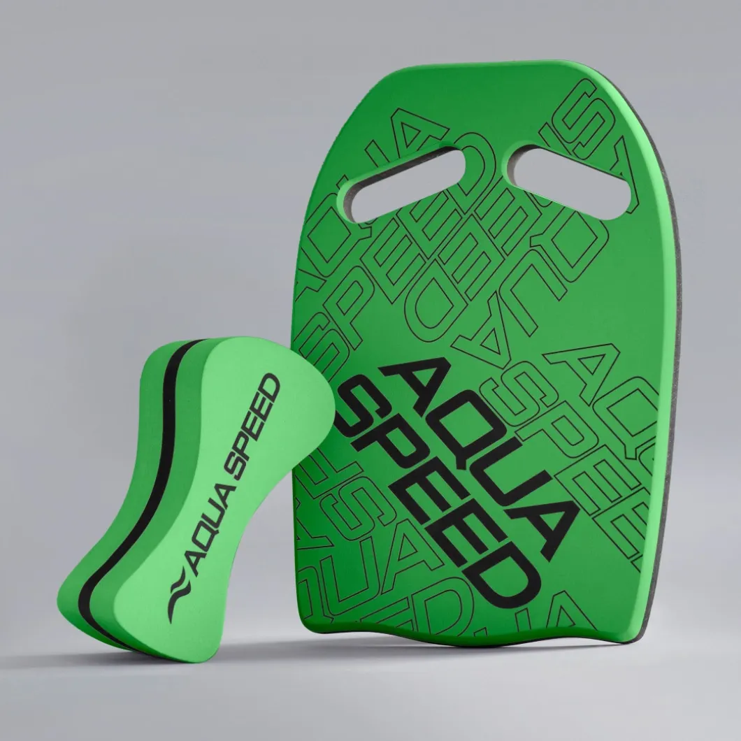 Zestaw desek do nauki pływania AQUA SPEED Wave kickboard + ósemka 38
