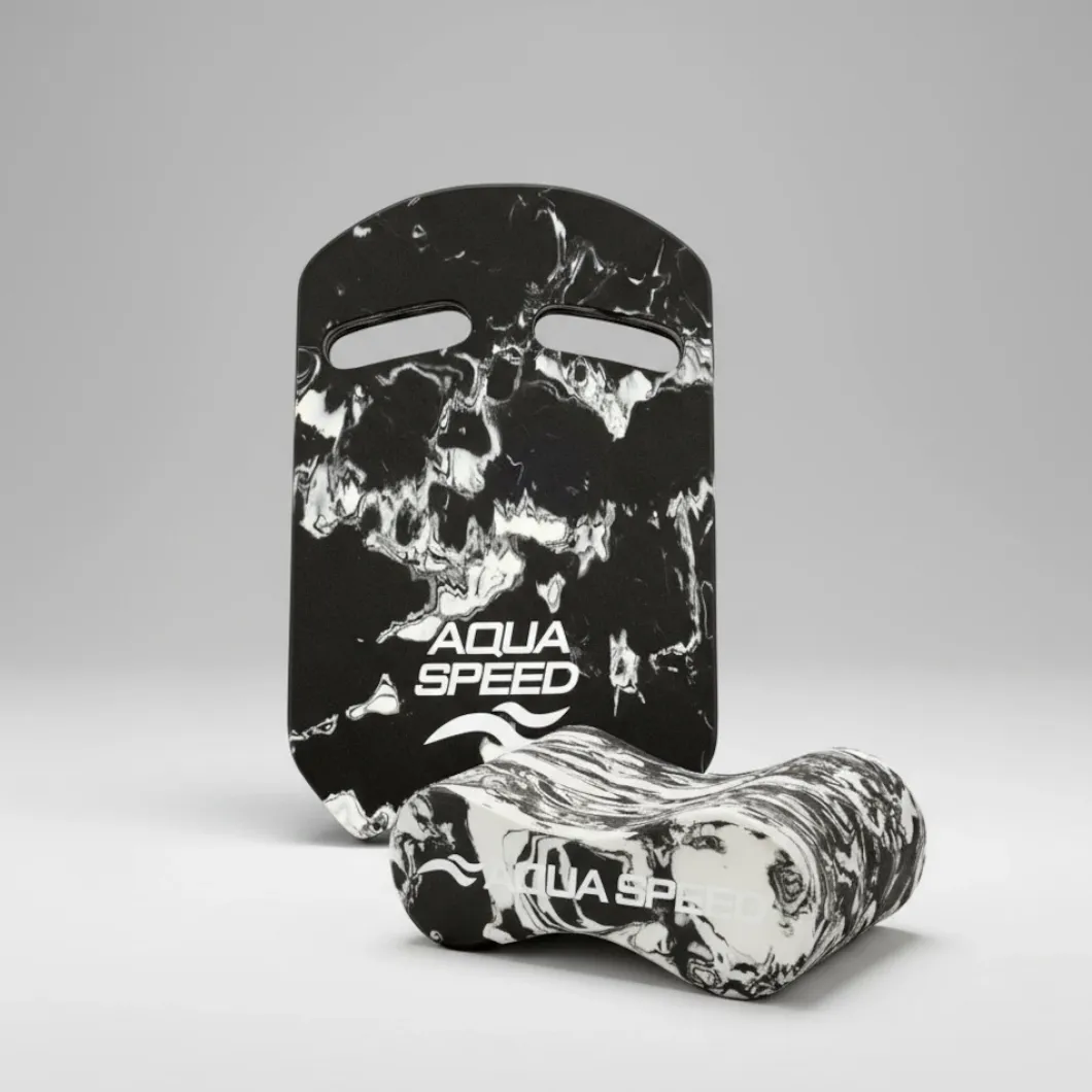 Zestaw desek do nauki pływania AQUA SPEED Swirl kickboard + ósemka 05